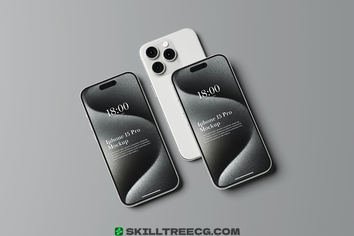图片[2]-Iphone 15 Pro Mockup（920606）-技能树